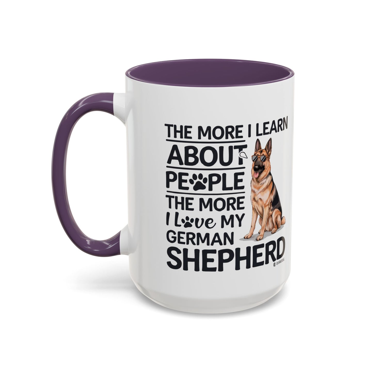 German Shepherd Love Coffee Mug, Dog Lover Gift, Pet Owner Mug, Birthday Gift, Animal Lover, Personalized Mug