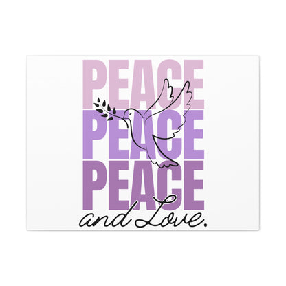 Peaceful Dove Canvas Wall Art, Inspirational Home Decor, Gift for Peace Lovers, Serenity Decor, Modern Art, Gift for Holidays