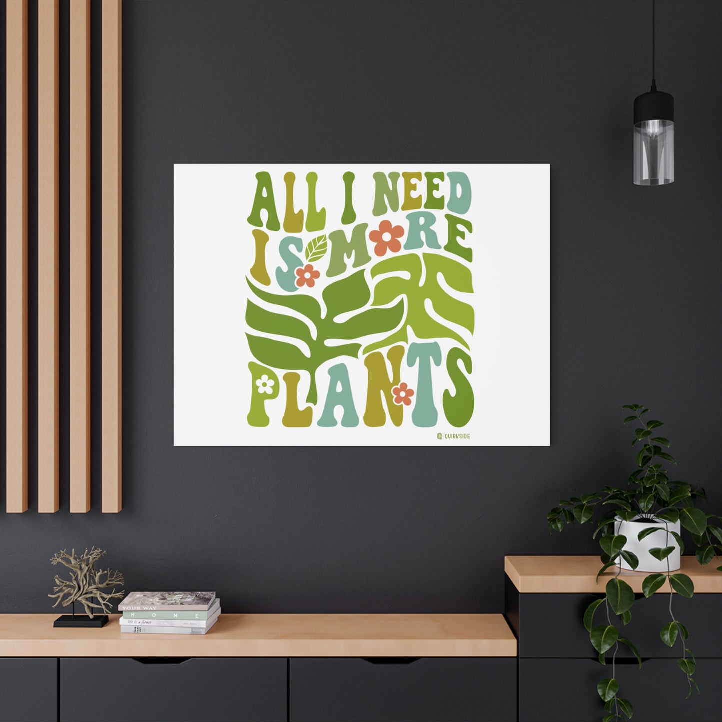 Botanical Wall Art Print, Nature Decor for Plant Lovers, Home Office Art, Gift for Gardeners, Eco-Friendly Decoration