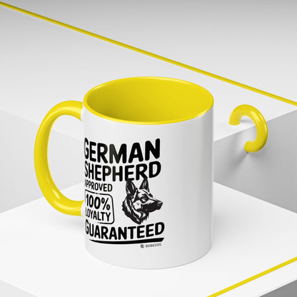 German Shepherd Lover Coffee Mug, Dog Owner Gift, Animal Lover Mug, Pet Parent Gift, Loyalty Guaranteed Mug