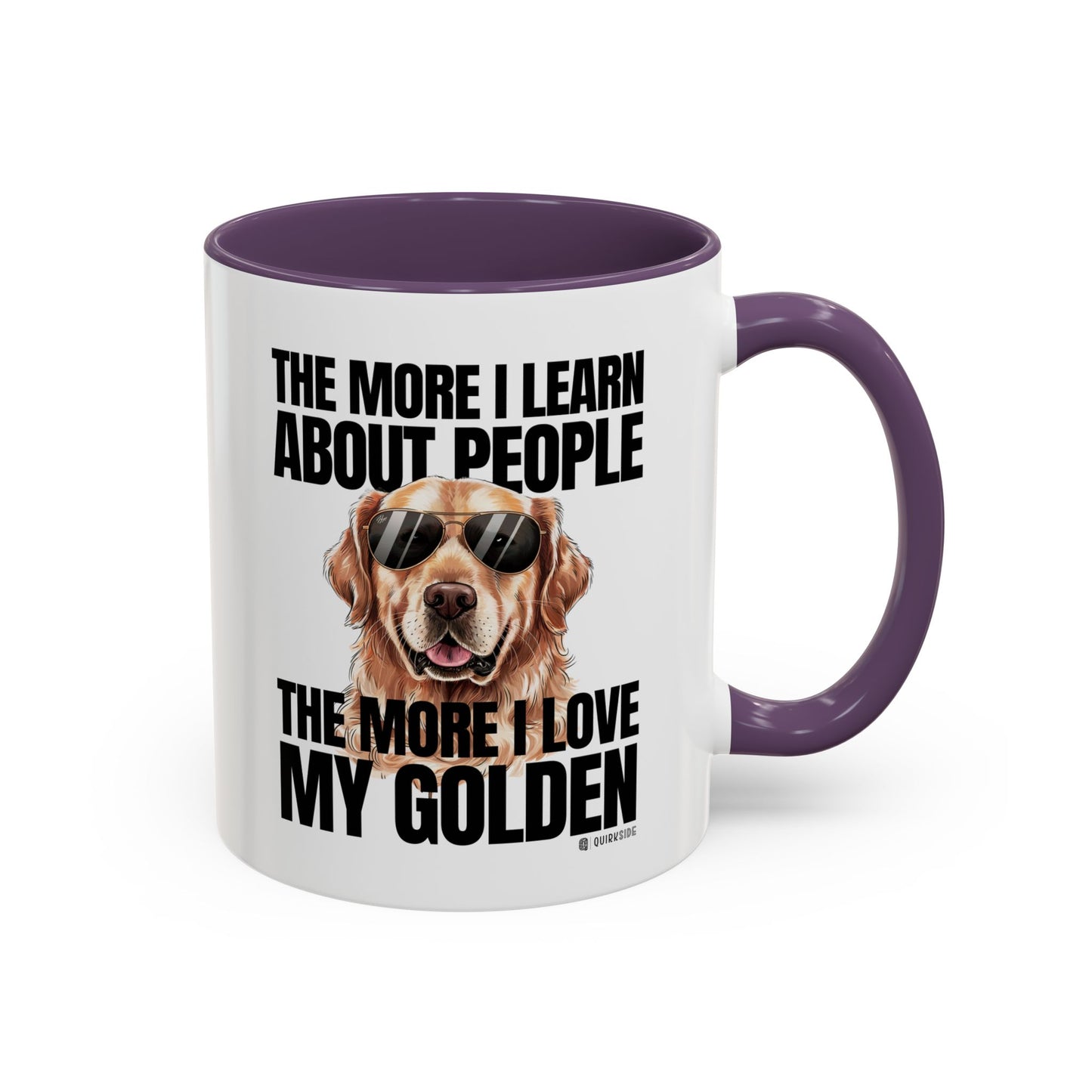 Golden Retriever Love Coffee Mug - Funny Dog Mug, Pet Owner Gift, Personalized Mug, Animal Lover Gift, Birthday Gift