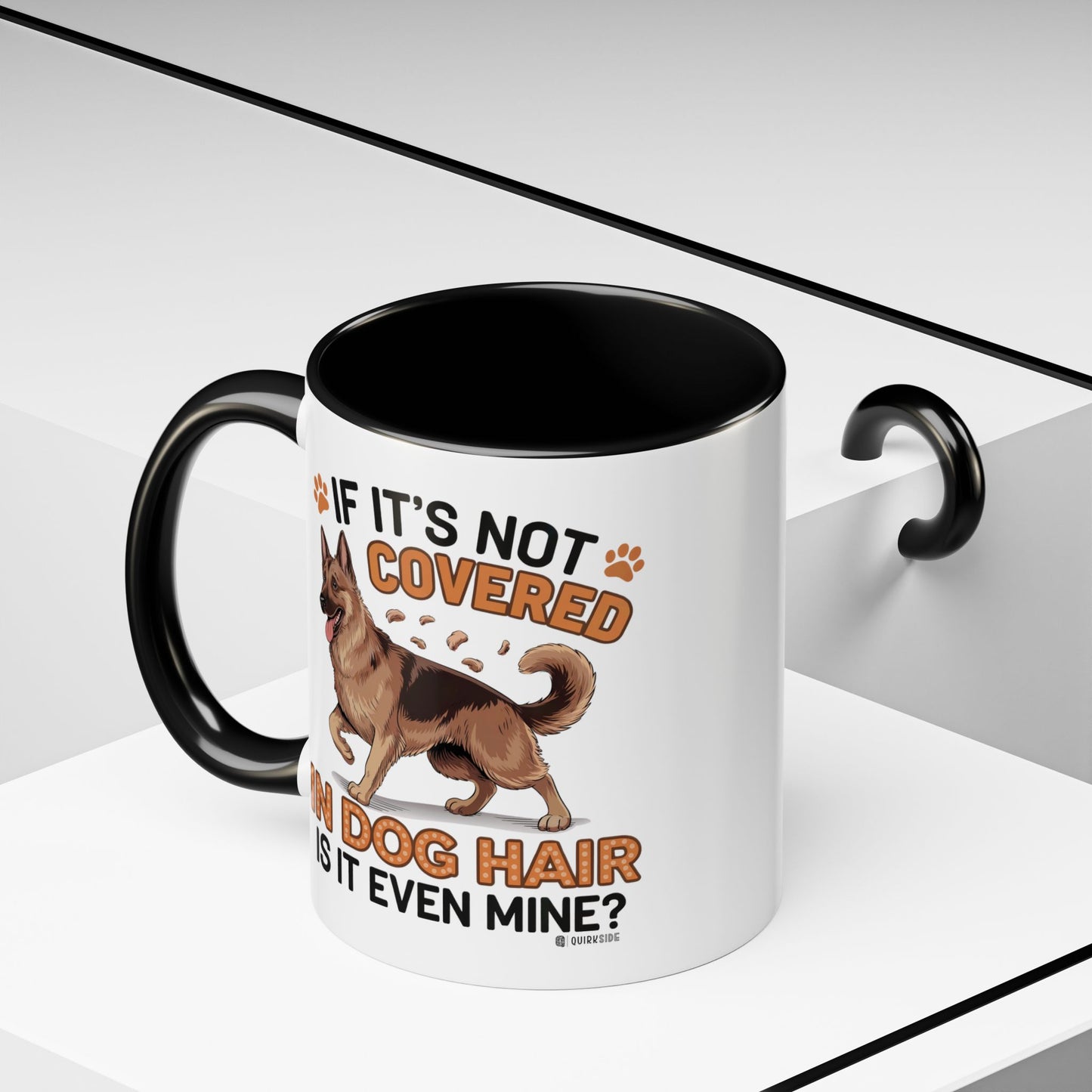 Dog Hair Lover's Coffee Mug | Funny Pet Mug | Gifts for Dog Owners | Cute Pet Lover Gift | Animal Lover Coffee Cup | Dog Mom Mug