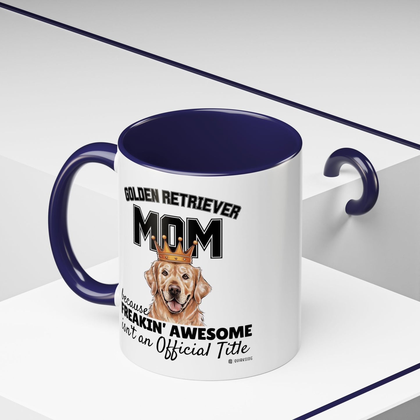 Golden Retriever Mom Coffee Mug - Perfect Gift for Dog Lovers, Pet Owners, Birthday, Mother's Day, Funny Dog Mom Mug