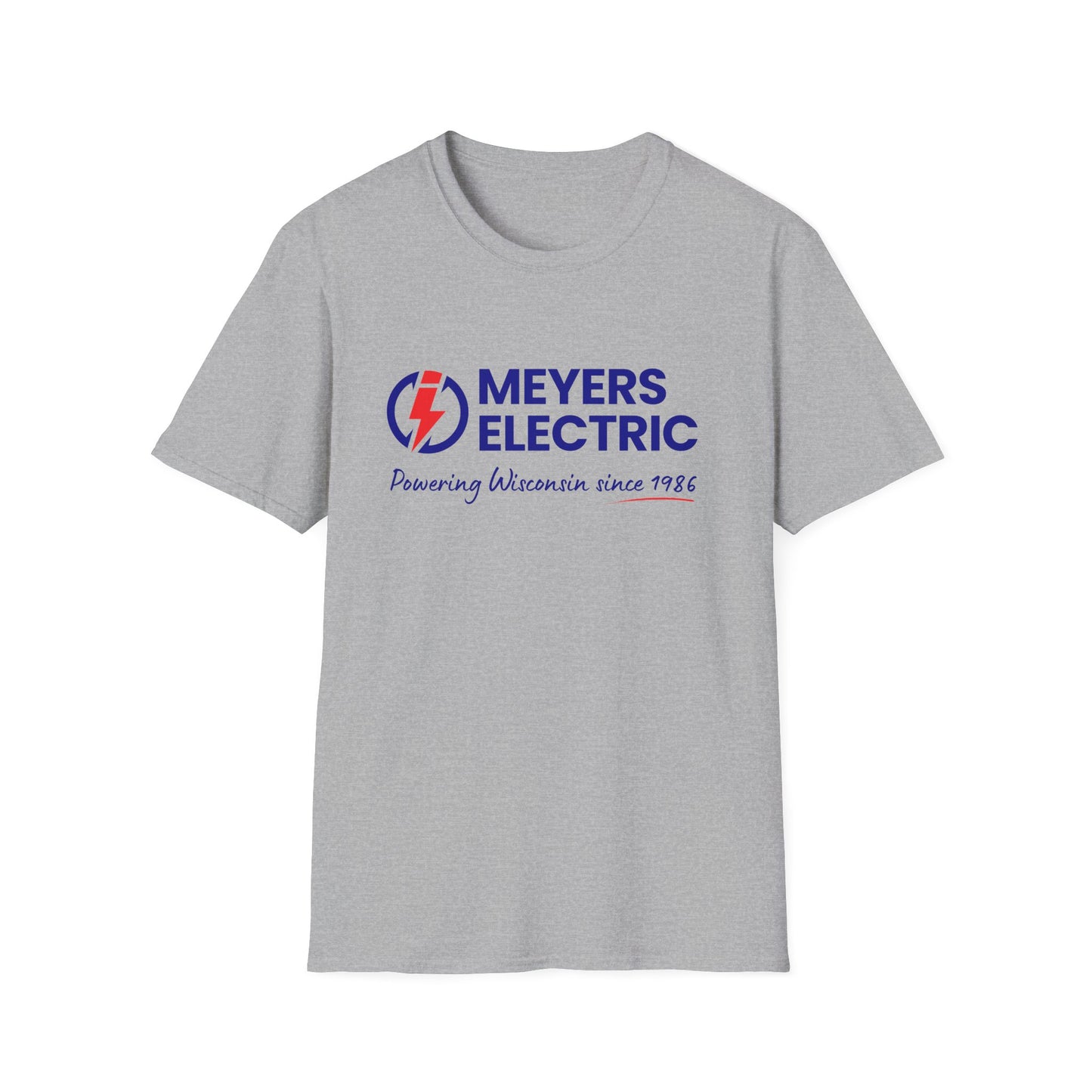 Meyers Electric Company T-Shirt — 'Powering Wisconsin Since 1986' Work Tee