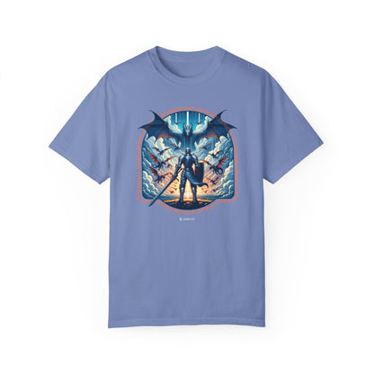 Dragon Lover Unisex T-shirt, Mythical Creature Tee, Fantasy Dragon Shirt, Fire Breathing Beast Top, Mystical Reptile Apparel - Quirkside Creations