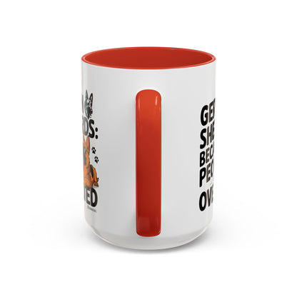 German Shepherds Coffee Mug - Funny Dog Lover Gift, Pet Parent Humor, Animal Lover Decor, Unique Holiday Present, Dog Breed Lovers