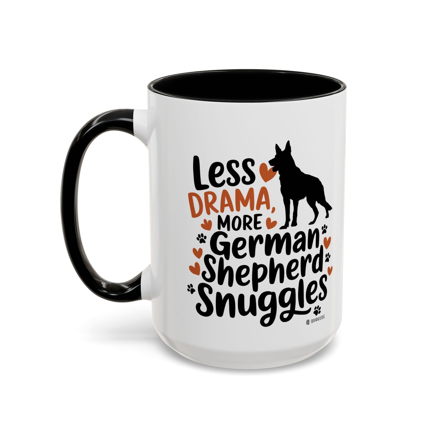 German Shepherd Love Mug | Accent Coffee Mug | Dog Mom Gift | Pet Owner Gift | Animal Lover Coffee Mug | Funny Dog Mug