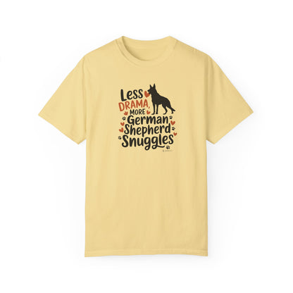 German Shepherd Dog Lover Unisex Garment-Dyed T-shirt, Parent Gift, Funny Dog Tee, Dog Mom Shirt, Gift for Dog Lovers
