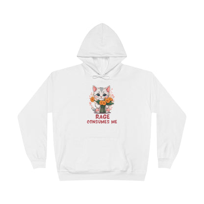 Cute Kitten Hoodie Sweatshirt, Cute Cat Lover Gift, Funny Animal Lover Jumper, Sarcastic Pet Owner Pullover, Hilarious Cat Lady - Quirkside Creations