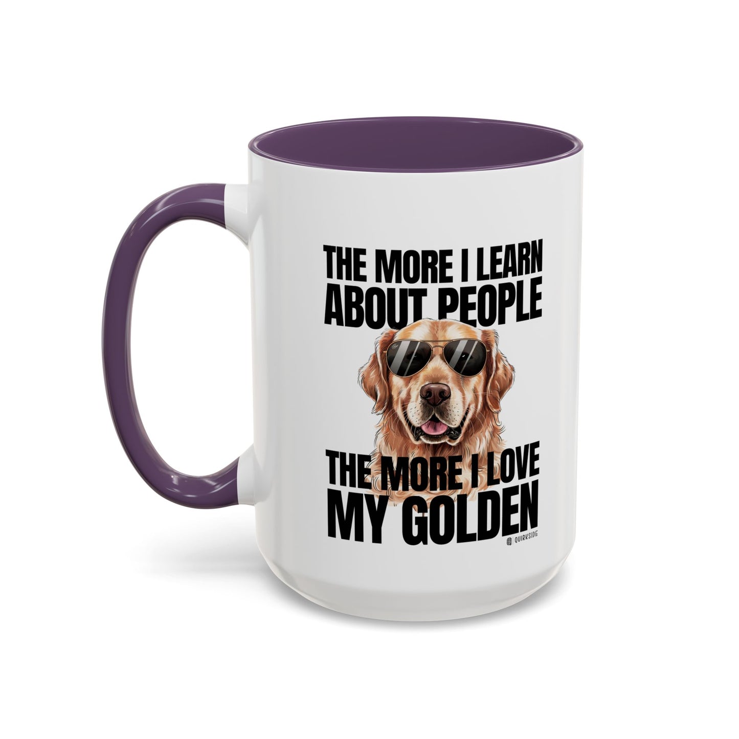 Golden Retriever Love Coffee Mug - Funny Dog Mug, Pet Owner Gift, Personalized Mug, Animal Lover Gift, Birthday Gift