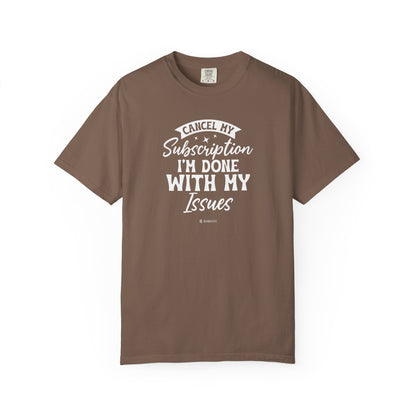 Cry for Help Unisex Garment-Dyed T-shirt - Humorous Tee, Sarcastic Shirt for Men and Women, Hilarious Top, Sardonic Apparel, Witty