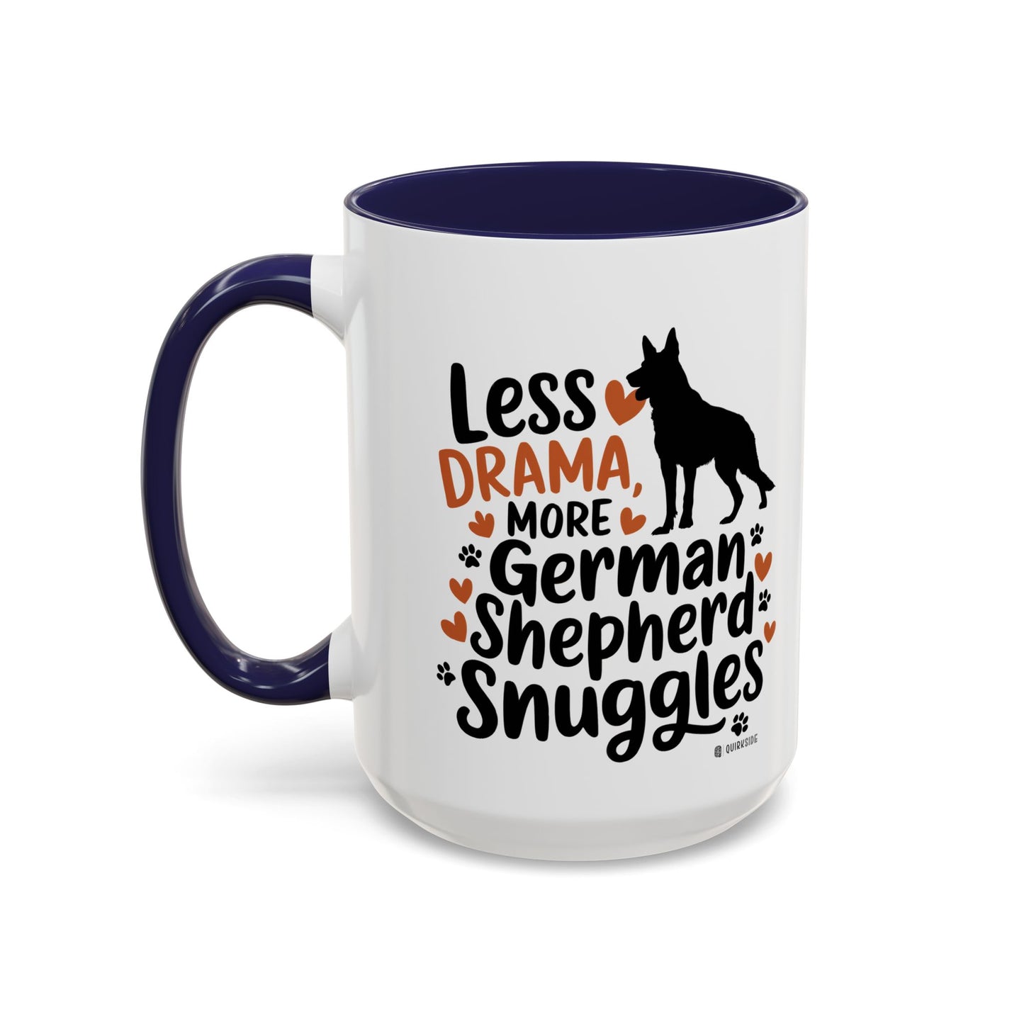 German Shepherd Love Mug | Accent Coffee Mug | Dog Mom Gift | Pet Owner Gift | Animal Lover Coffee Mug | Funny Dog Mug