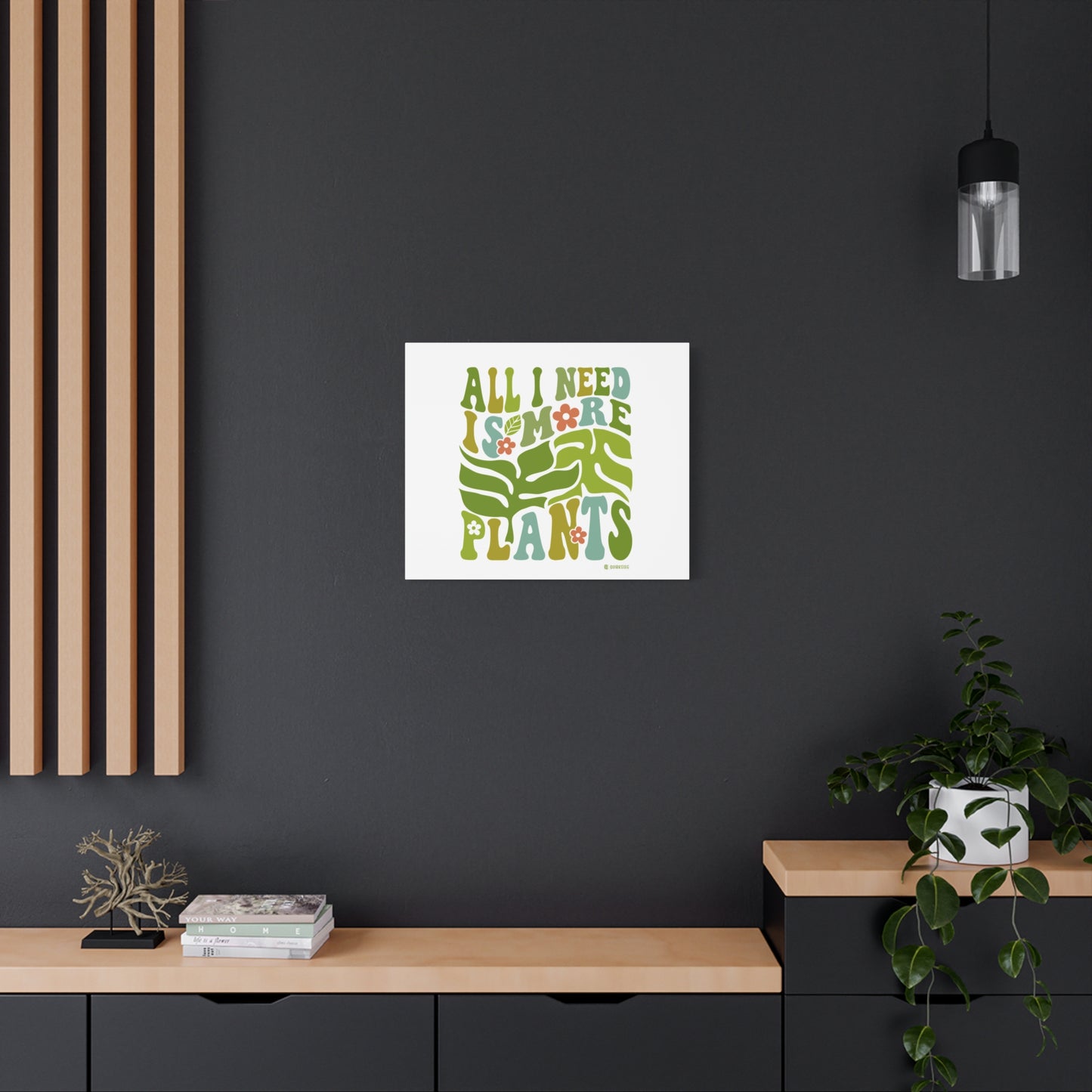 Botanical Wall Art Print, Nature Decor for Plant Lovers, Home Office Art, Gift for Gardeners, Eco-Friendly Decoration