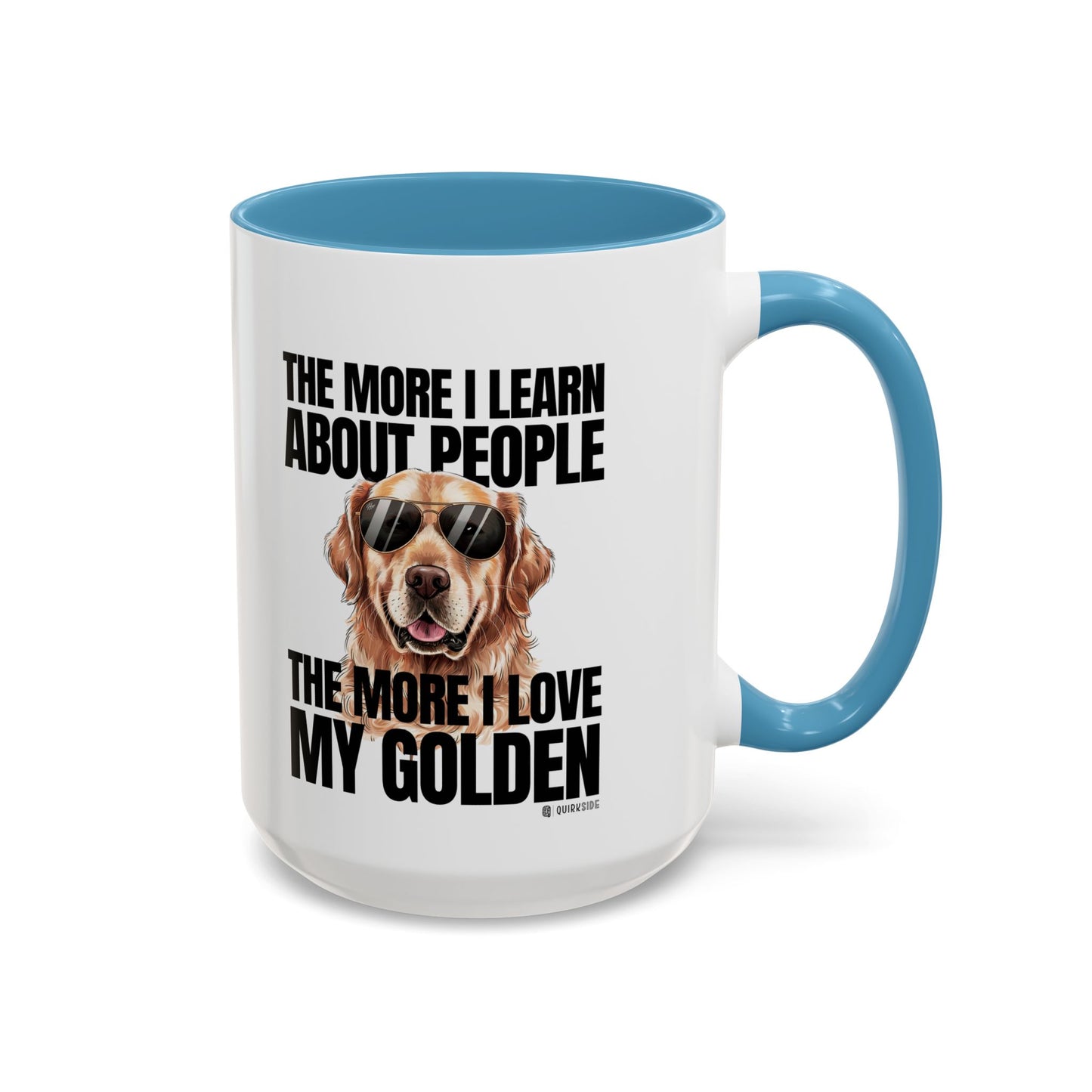 Golden Retriever Love Coffee Mug - Funny Dog Mug, Pet Owner Gift, Personalized Mug, Animal Lover Gift, Birthday Gift