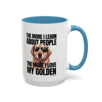 Golden Retriever Love Coffee Mug - Funny Dog Mug, Pet Owner Gift, Personalized Mug, Animal Lover Gift, Birthday Gift
