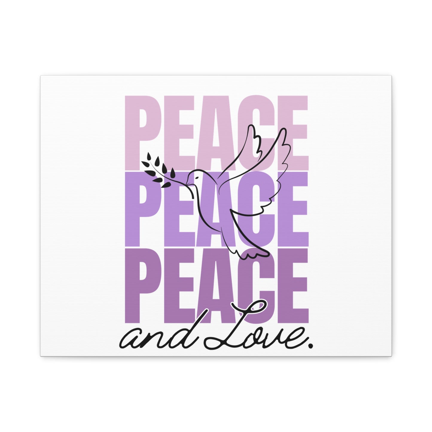 Peaceful Dove Canvas Wall Art, Inspirational Home Decor, Gift for Peace Lovers, Serenity Decor, Modern Art, Gift for Holidays
