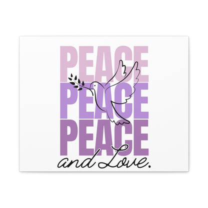Peaceful Dove Canvas Wall Art, Inspirational Home Decor, Gift for Peace Lovers, Serenity Decor, Modern Art, Gift for Holidays
