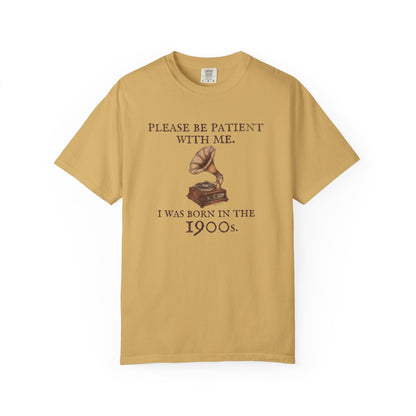 Sarcastic Millenial Unisex T-shirt, Funny Please Be Patient Tee, Humorous Gen Y Shirt, Vintage Birth Year Quote Top, Retro Cotton Blend