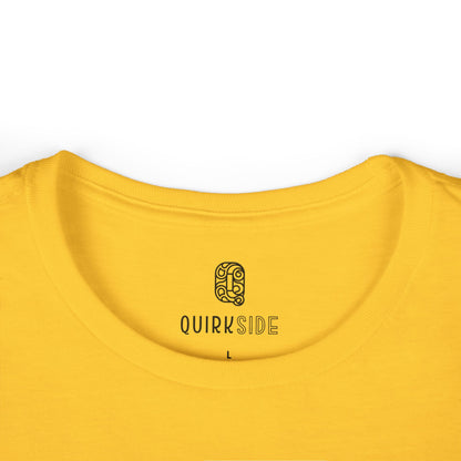 Quirkside 'Chirp Up Buttercup' Women's Softstyle Tee - Quirkside Creations