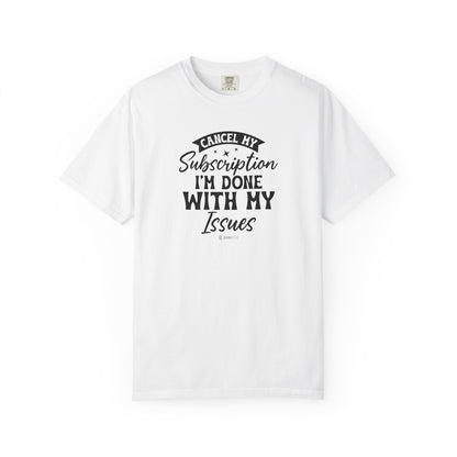 Cry for Help Unisex Garment-Dyed T-shirt - Humorous Tee, Sarcastic Shirt for Men and Women, Hilarious Top, Sardonic Apparel, Witty