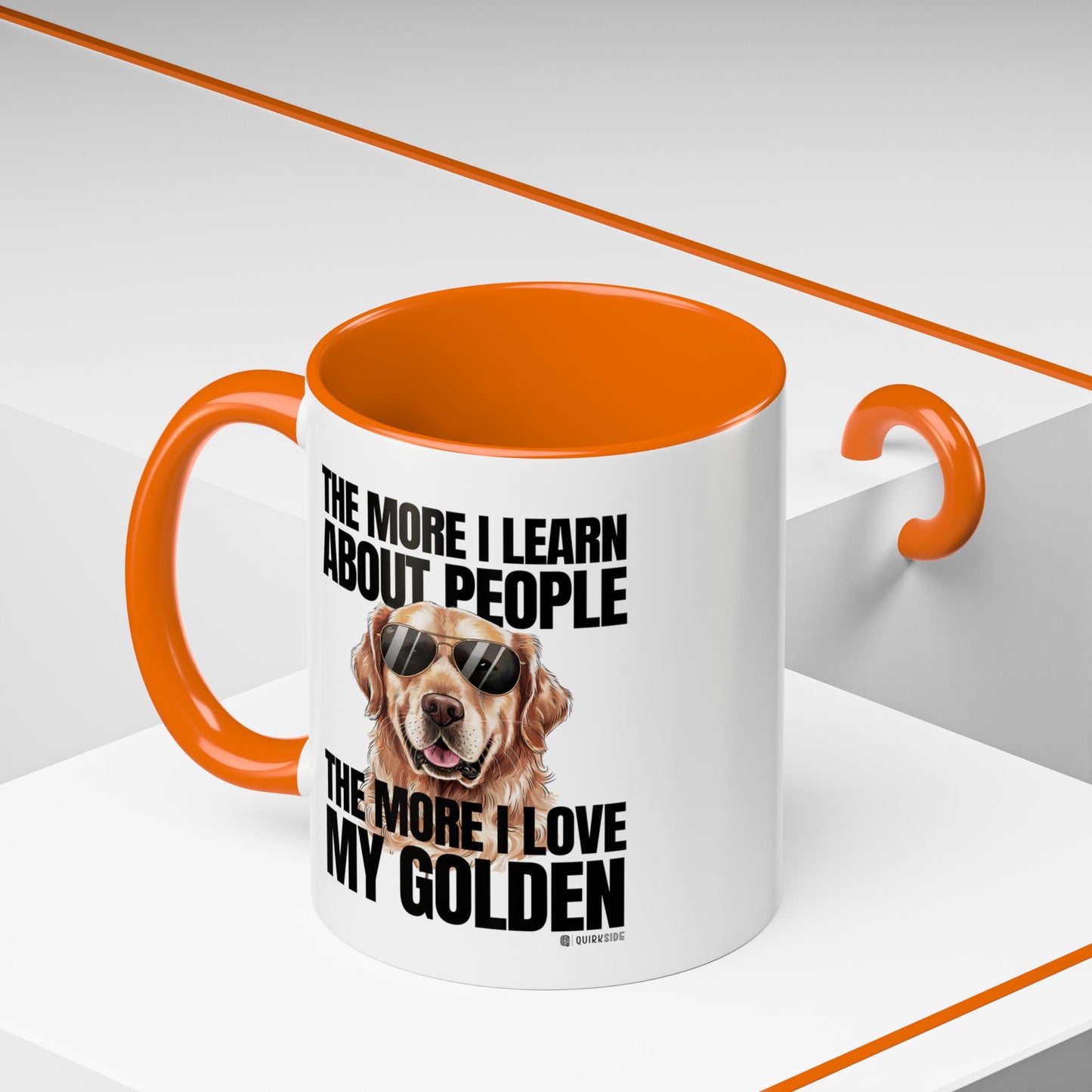 Golden Retriever Love Coffee Mug - Funny Dog Mug, Pet Owner Gift, Personalized Mug, Animal Lover Gift, Birthday Gift