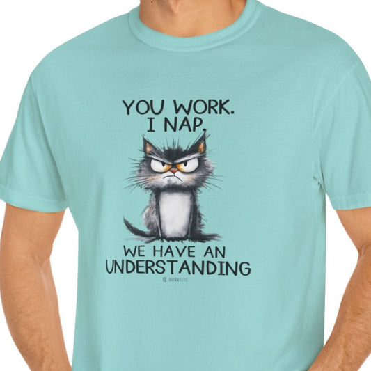 Crazy Cat Tee, Funny Cat Lover Shirt, Feline Fan Top, Cat Owner Gift, Cat Mom Shirt, Cat Dad Tee, Cat Lady Gift, Cat Print T-shirt