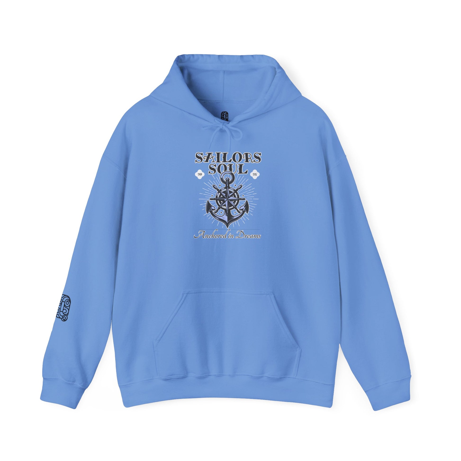 Nautical Vibes Hoodie, Beach Trips Summer Wear, Sea Lover Sweatshirt, Sailboat Dreamer Pullover, Casual Outings Apparel - Quirkside Creations