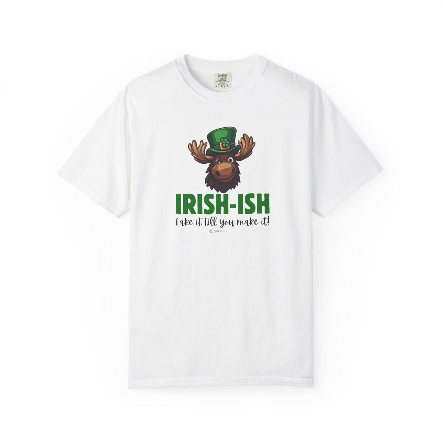 Irish Humor Unisex T-shirt, St Patricks Day Tee, Funny Irish Shirt, Shamrock Celebration Top, Green Clover Clothing