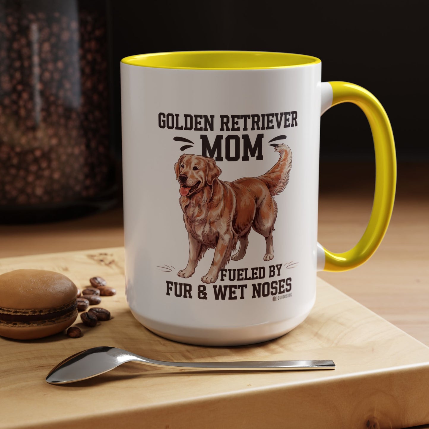 Golden Retriever Mom Coffee Mug - Perfect Gift for Dog Lovers, Funny Pet Owner Mug, Cute Golden Retriever Merchandise, Animal Lover's [...]