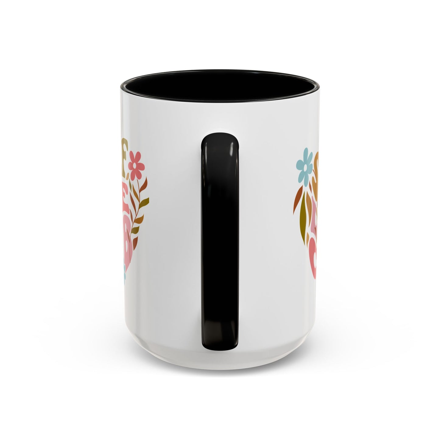 Self Love Club Coffee Mug - Empowering Floral Design, Great for Gifts, Self-Care, Friends, Motivational Mugs