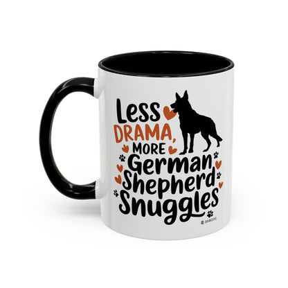 German Shepherd Love Mug | Accent Coffee Mug | Dog Mom Gift | Pet Owner Gift | Animal Lover Coffee Mug | Funny Dog Mug
