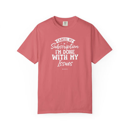 Cry for Help Unisex Garment-Dyed T-shirt - Humorous Tee, Sarcastic Shirt for Men and Women, Hilarious Top, Sardonic Apparel, Witty