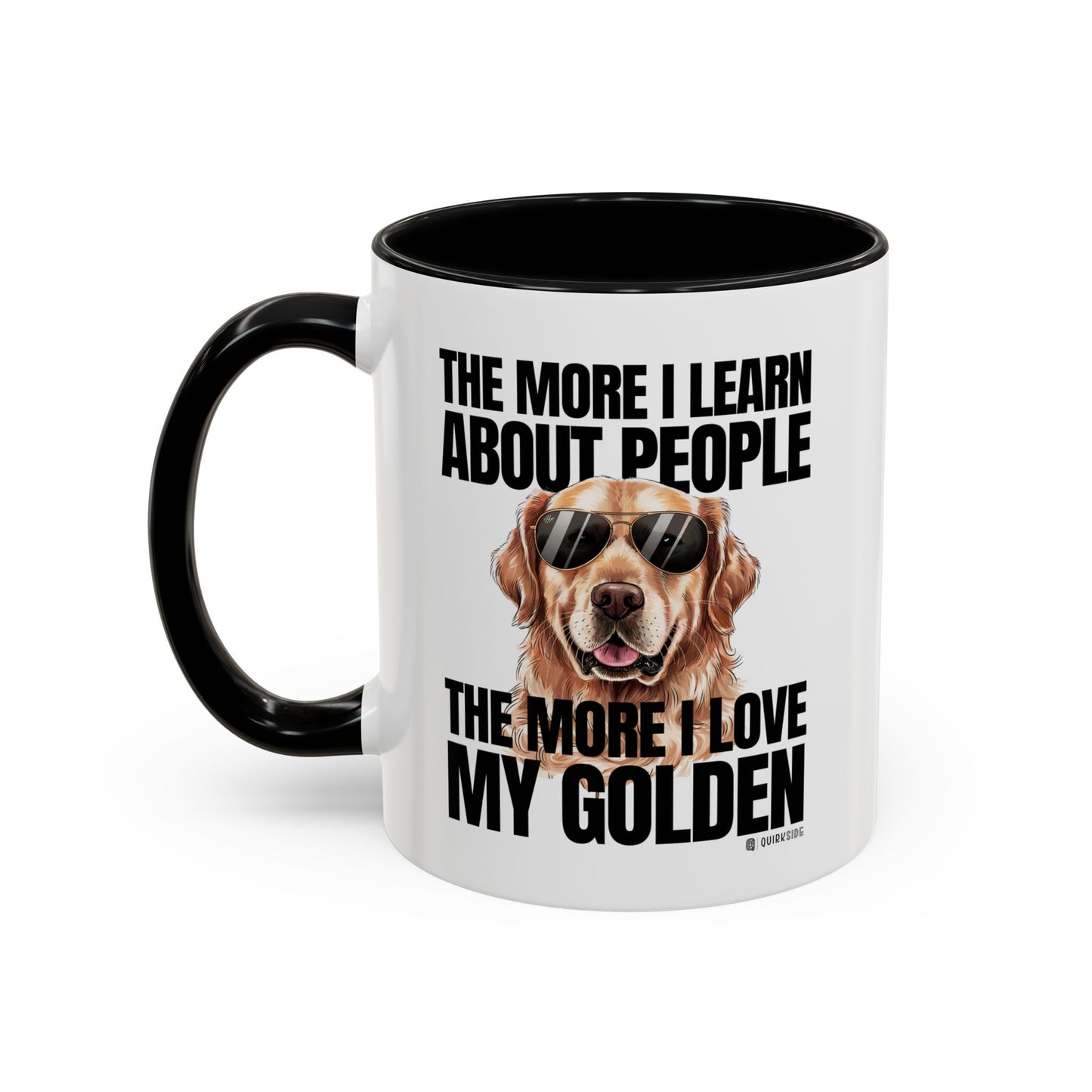 Golden Retriever Love Coffee Mug - Funny Dog Mug, Pet Owner Gift, Personalized Mug, Animal Lover Gift, Birthday Gift