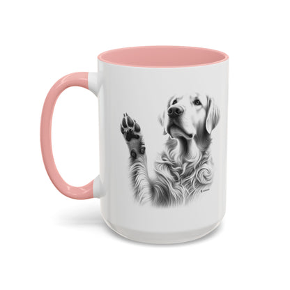 Elegant Pet Lover's Coffee Mug with Adorable Paw Prints, Dog Lover Gift, Customizable Ceramic Mug, Perfect for Pet Lovers, Home & [...]