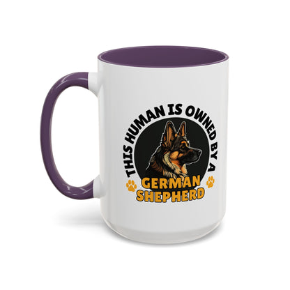 German Shepherd Owner Coffee Mug | Pet Lover Gift | Dog Mom Mug | Cute Animal Mug | Animal Lover Coffee Cup | Pet Parent Gift