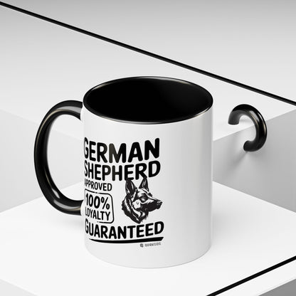 German Shepherd Lover Coffee Mug, Dog Owner Gift, Animal Lover Mug, Pet Parent Gift, Loyalty Guaranteed Mug