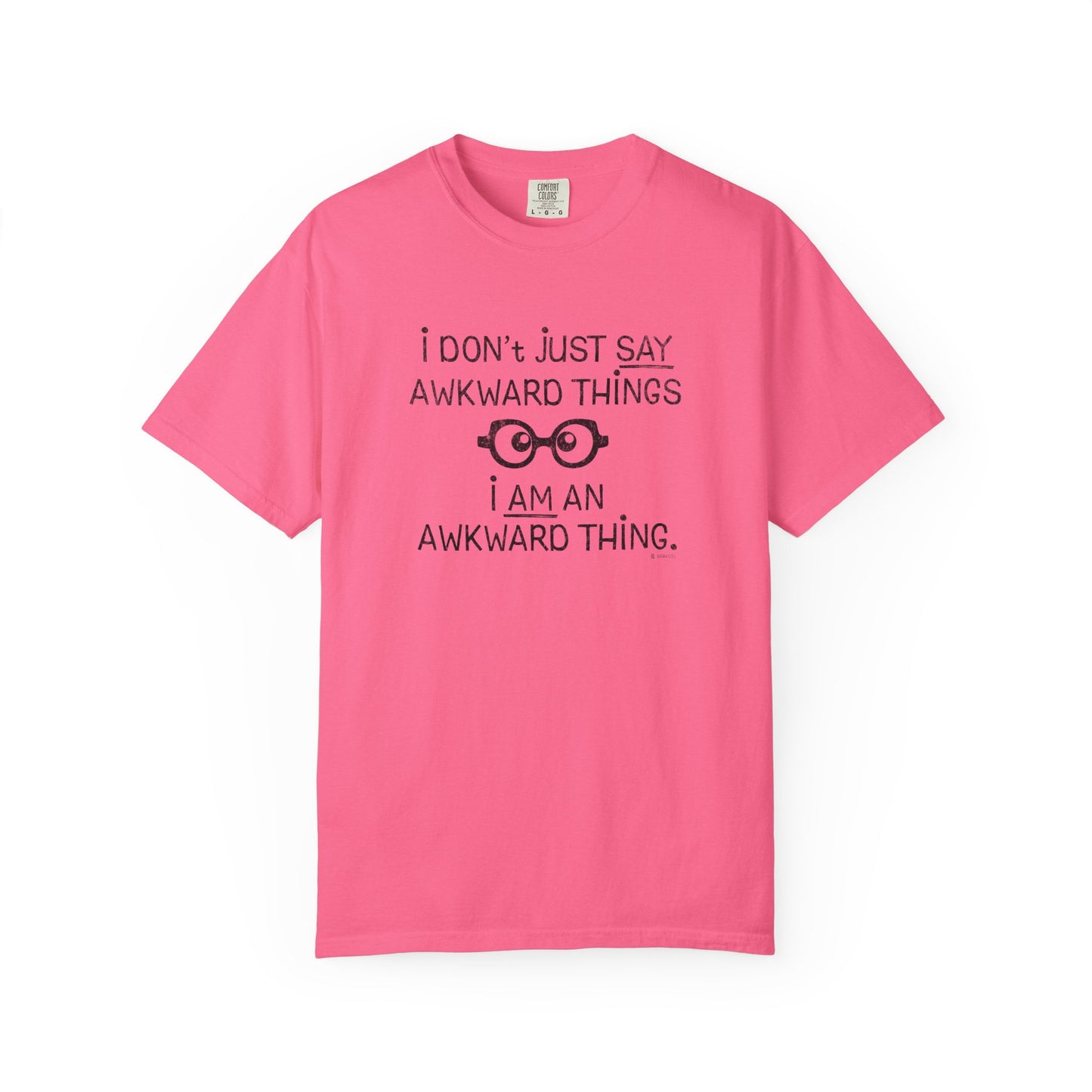 Awkward Thing Unisex T-Shirt, Gift for Millennials, Casual Wear, Humor Shirt, Relaxed Fit T-Shirt