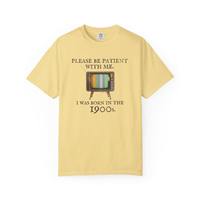 Sarcastic Millenial Unisex T-shirt, Funny Please Be Patient Tee, Humorous Gen Y Shirt, Vintage Birth Year Quote Top, Retro Cotton Blend