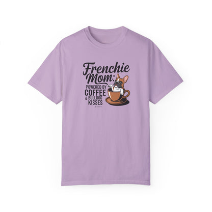 French Bulldog Lover Unisex Garment-Dyed T-shirt, Dog Parent Tee, Cute Bulldog Shirt, Pet Lover Top, Animal Graphic Tee
