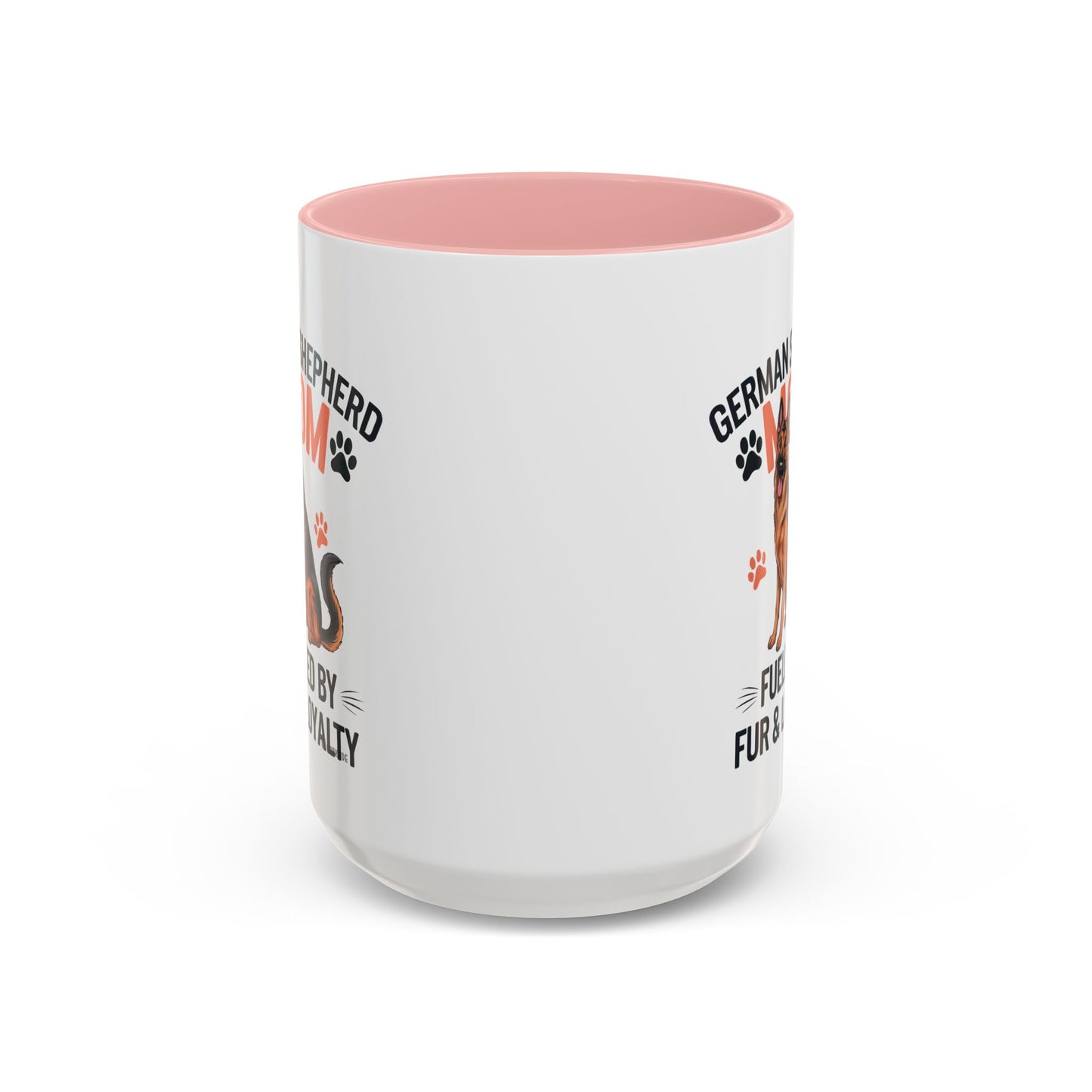 German Shepherd Mom Accent Coffee Mug: Perfect Gift for Dog Lovers, Pet Owners, Dog Enthusiasts, Animal Lovers