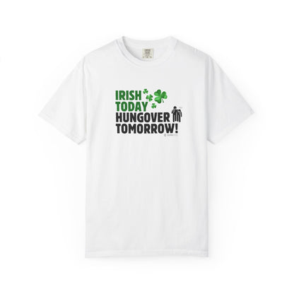 Irish Humor Unisex T-shirt, St Patricks Day Tee, Funny Irish Shirt, Shamrock Celebration Top, Green Clover Clothing