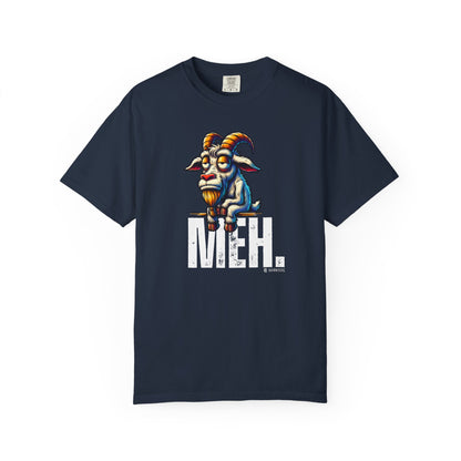 Funny Goat Boredom Unisex T-shirt, Sarcastic Animal Graphic Tee, Comical Farmyard Top, Humorous Goat Lover Gift, Vintage Style Shirt