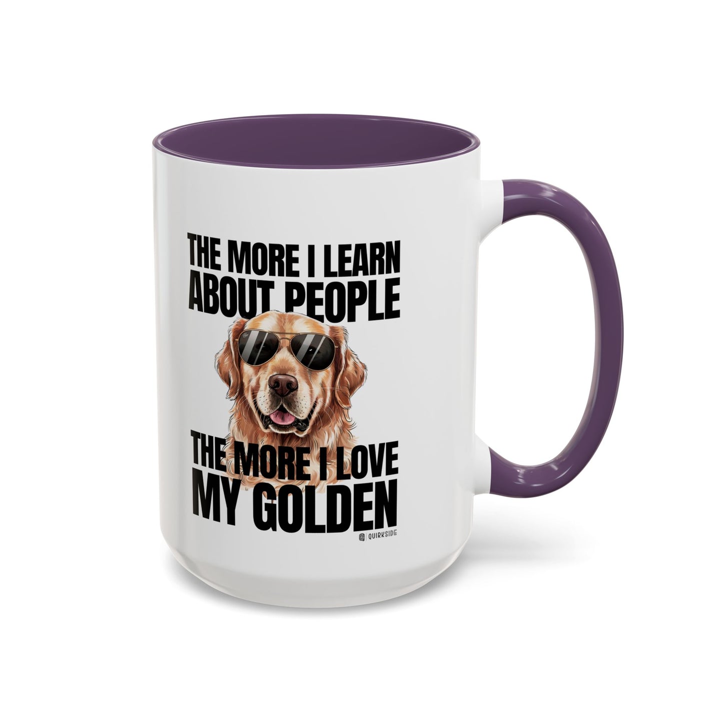 Golden Retriever Love Coffee Mug - Funny Dog Mug, Pet Owner Gift, Personalized Mug, Animal Lover Gift, Birthday Gift