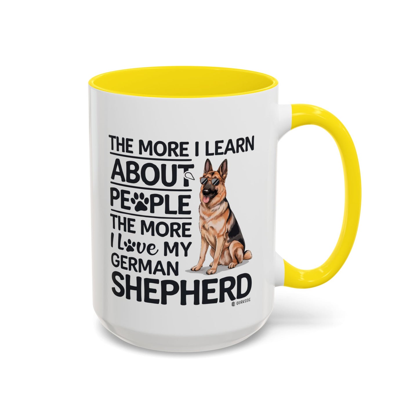 German Shepherd Love Coffee Mug, Dog Lover Gift, Pet Owner Mug, Birthday Gift, Animal Lover, Personalized Mug