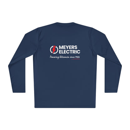 Meyers Electric Long Sleeve Tee — "Powering America Since 1966" Work Shirt