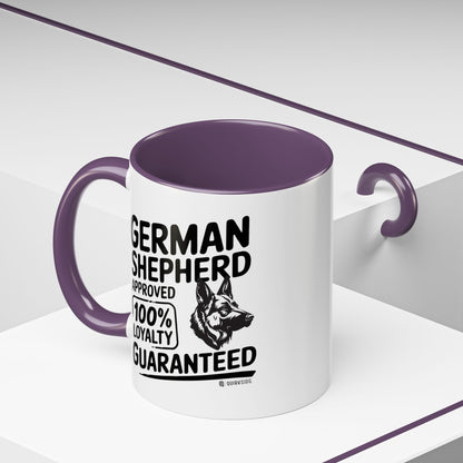 German Shepherd Lover Coffee Mug, Dog Owner Gift, Animal Lover Mug, Pet Parent Gift, Loyalty Guaranteed Mug