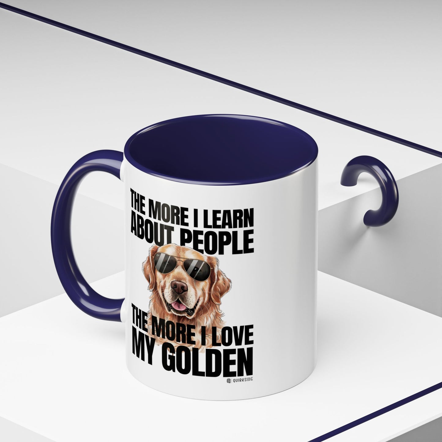 Golden Retriever Love Coffee Mug - Funny Dog Mug, Pet Owner Gift, Personalized Mug, Animal Lover Gift, Birthday Gift
