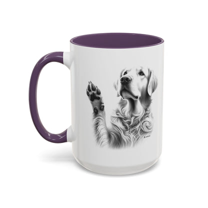 Elegant Pet Lover's Coffee Mug with Adorable Paw Prints, Dog Lover Gift, Customizable Ceramic Mug, Perfect for Pet Lovers, Home & [...]