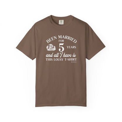 Hilarious Marriage Celebration T-shirt, Customizable Unisex Tee for Anniversary, Funny Gift, Humor Shirt, Wicked Sense of Humor Top