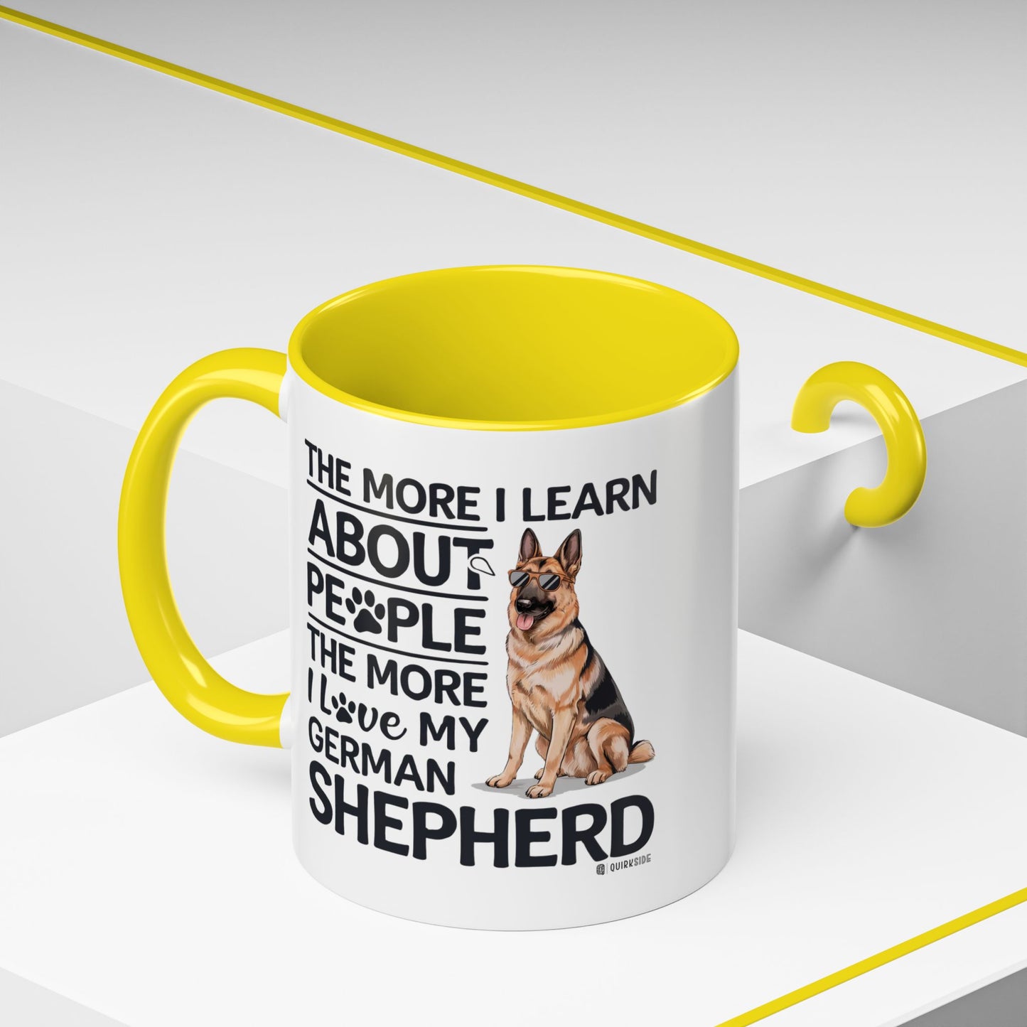 German Shepherd Love Coffee Mug, Dog Lover Gift, Pet Owner Mug, Birthday Gift, Animal Lover, Personalized Mug